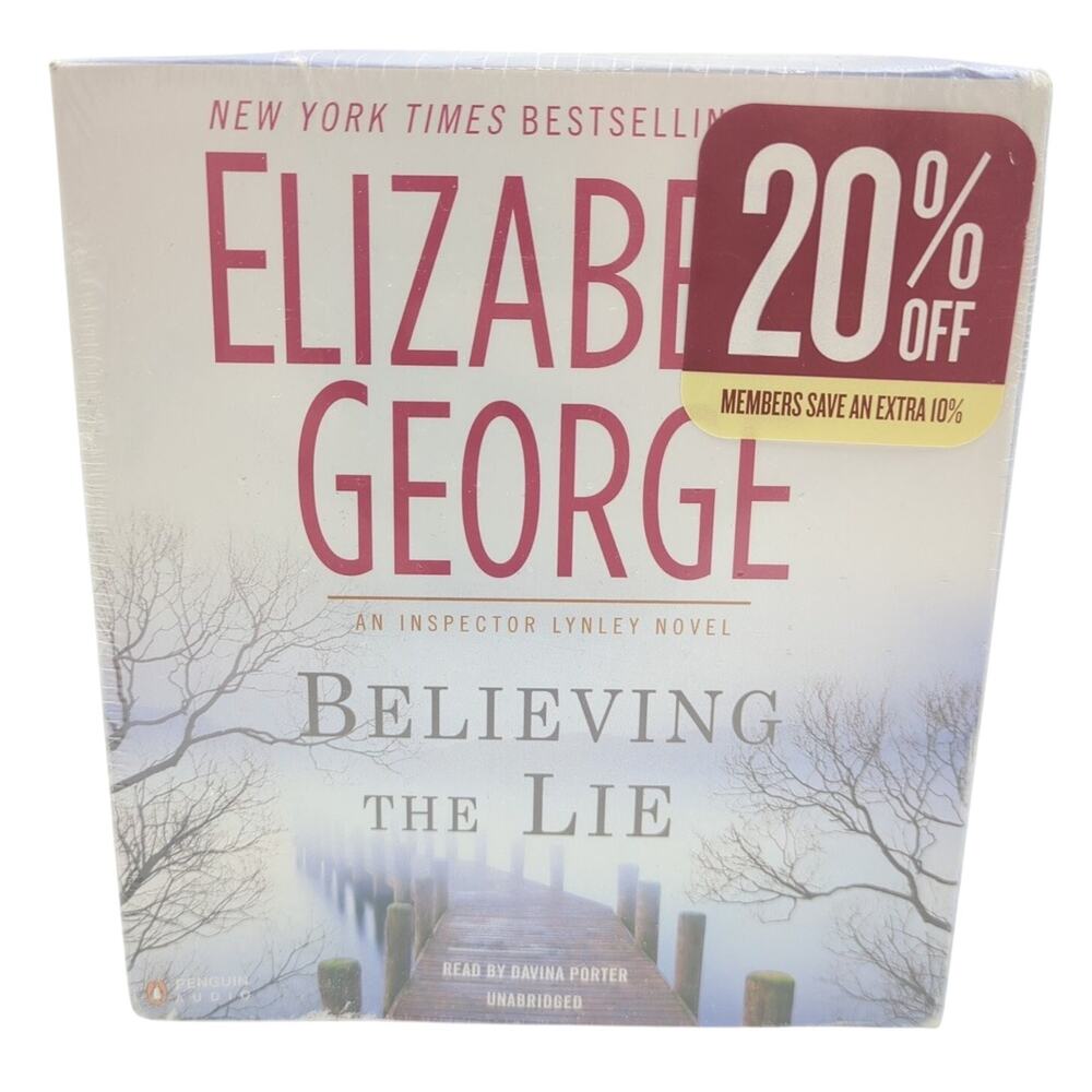 Believing The Lie Elizabeth George Audio CD Unabridged Inspector Lynley New